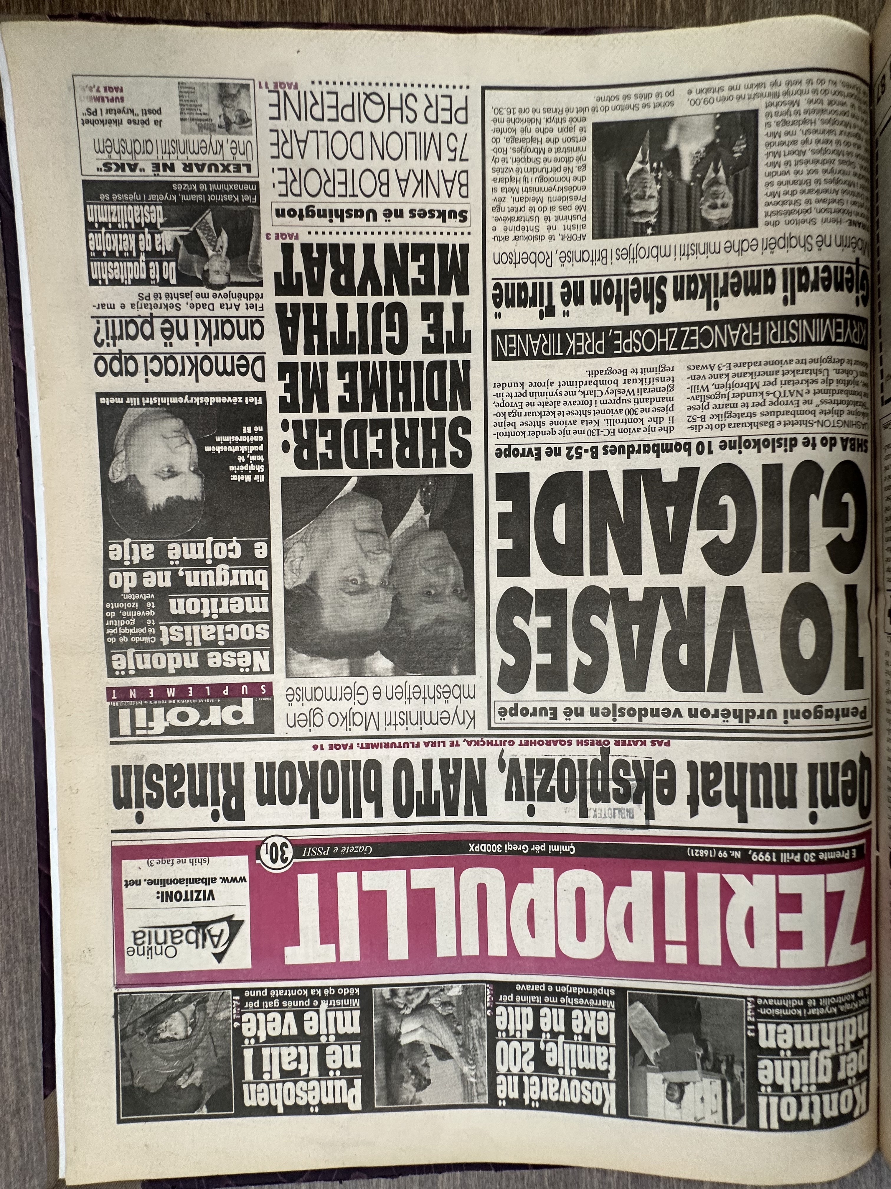 Zëri i Popullit 1999-04-30